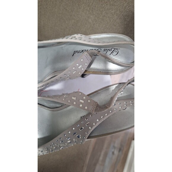 Used Sliver Lulu Townsend Pumps Size 10 - Picture 2 of 10